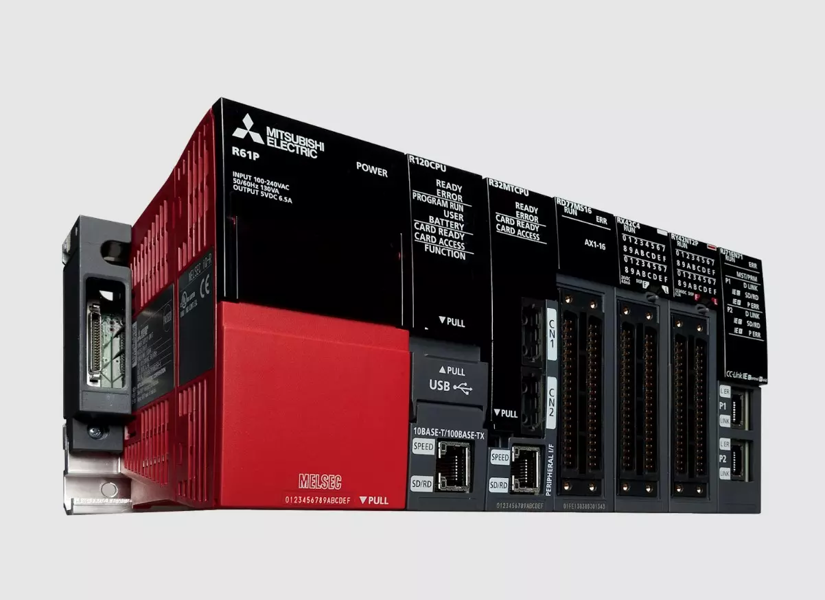 Bộ điều khiển logic lập trình mô-đun dòng Mitsubishi MELSEC iQ-R
