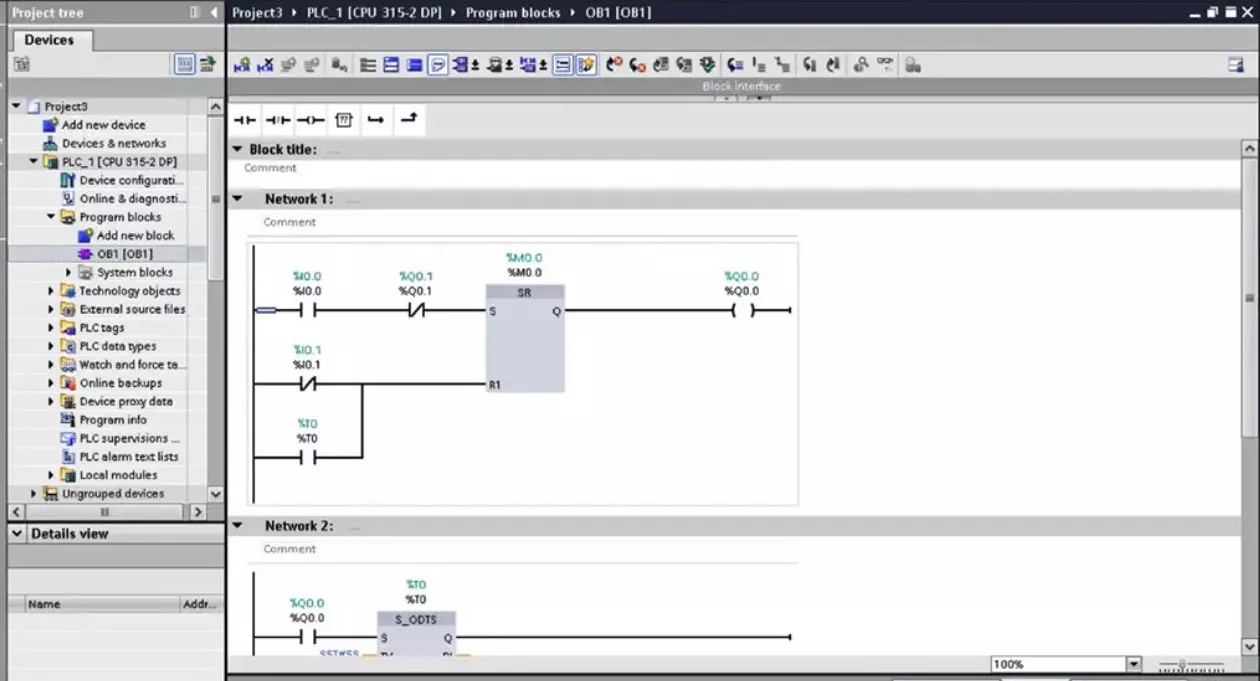 Lập trình ngôn ngữ Structured Text (ST) TIA PORTAL