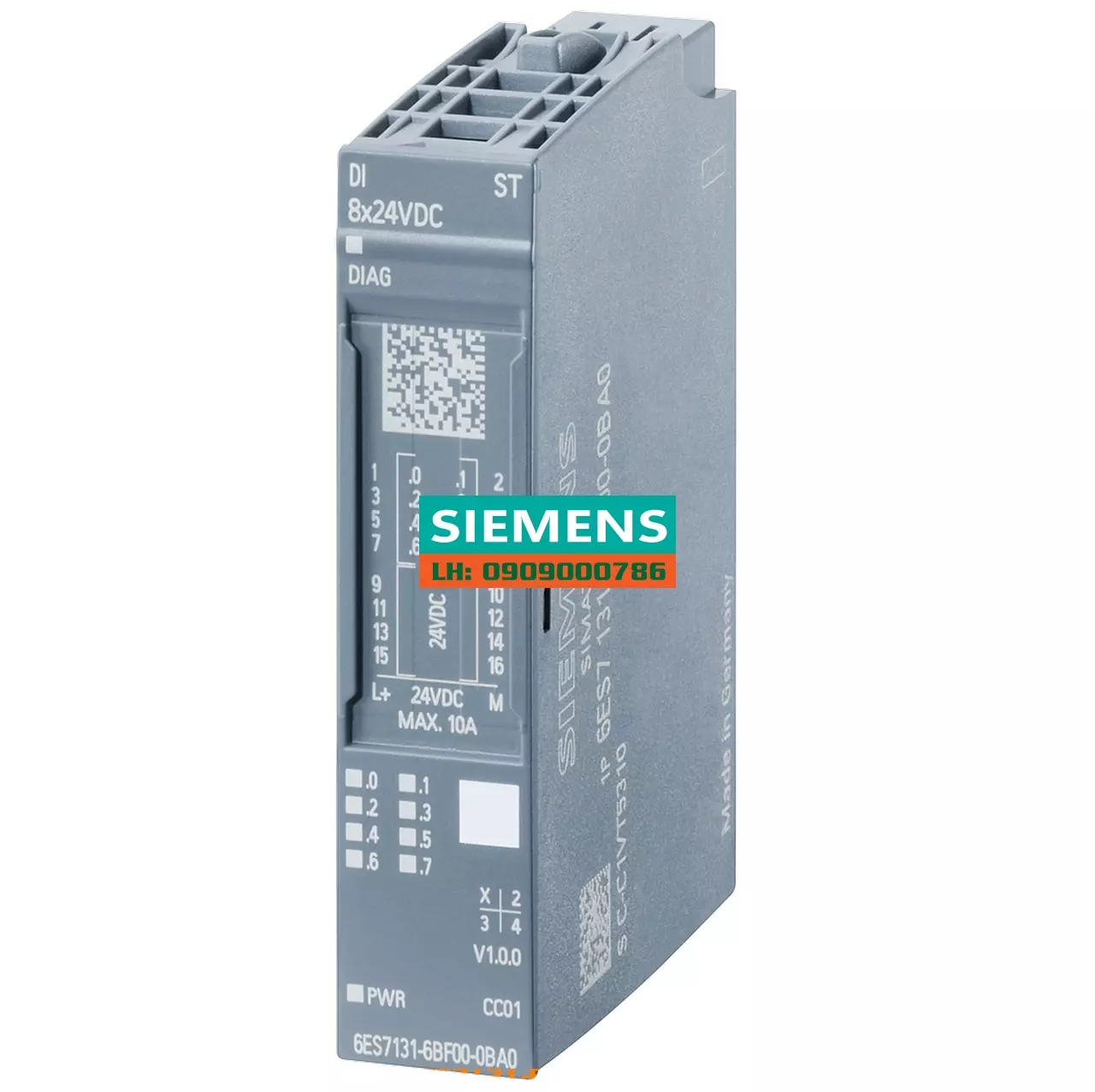 Mô-đun Đầu Vào Số 6ES7131-6BH01-0BA0 SIMATIC ET 200SP 16x24V