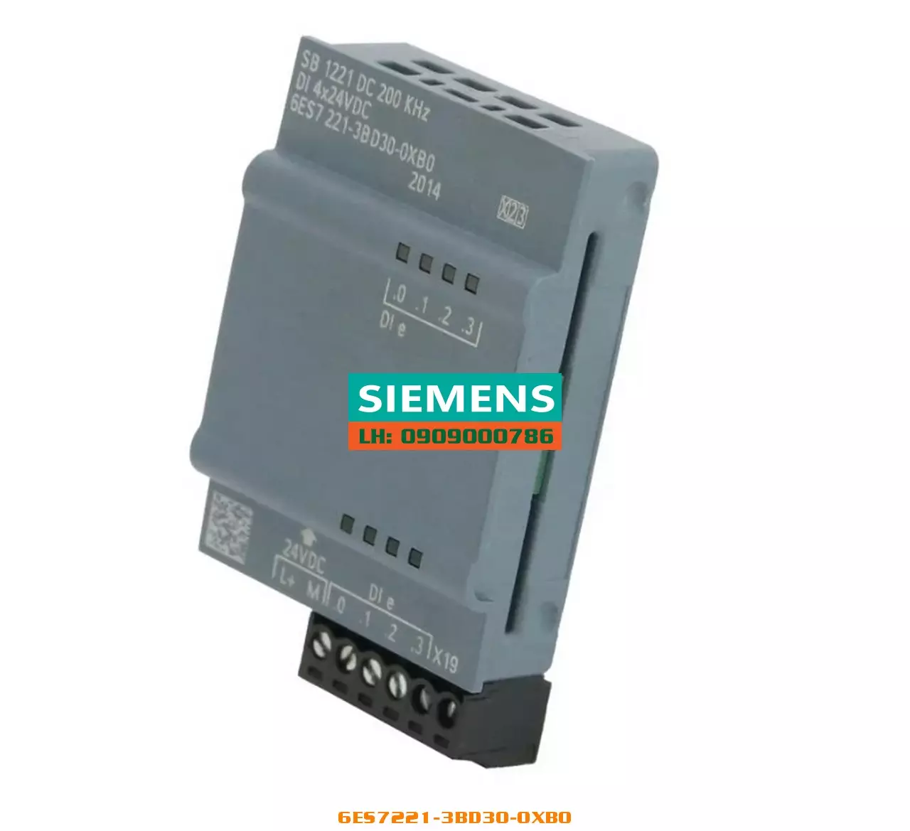 6ES7221-3BD30-0XB0 - Đầu vào số SB 1221, 4 DI 24V DC