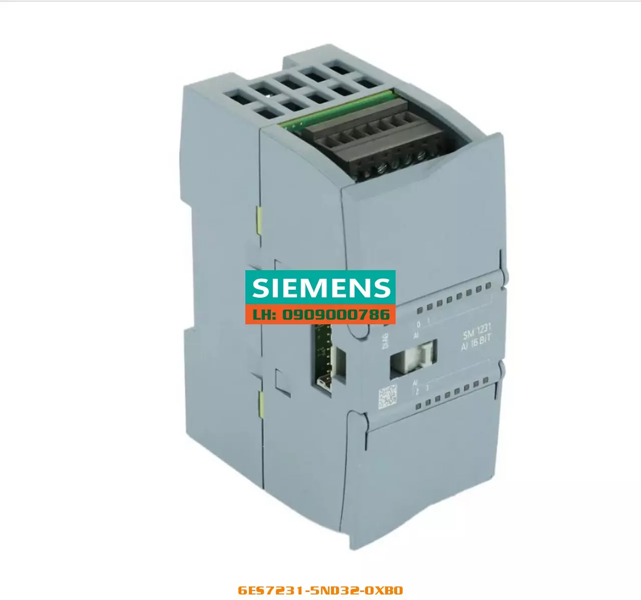 6ES7231-5ND32-0XB0: Đầu vào Analog SM 1231 S7-1200, 4 AI
