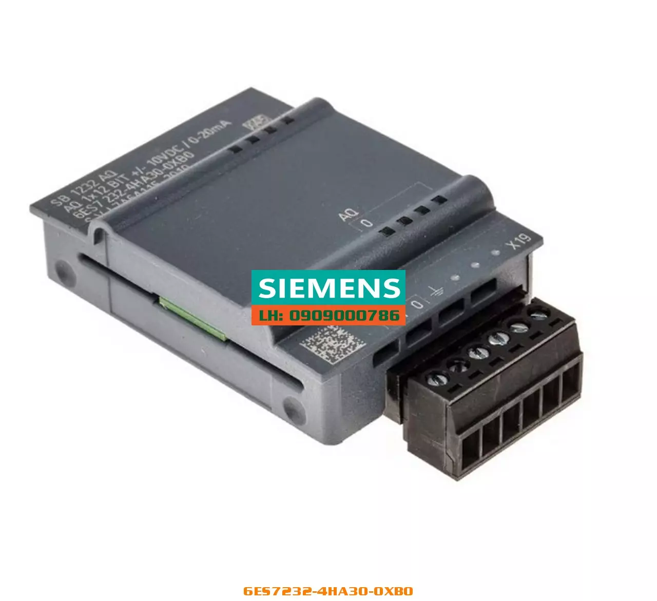 6ES7232-4HA30-0XB0: Đầu ra Analog S7-1200, 0-20mA, +/-10V
