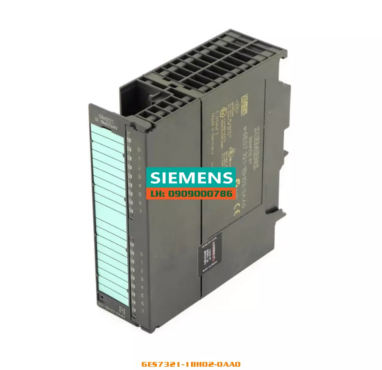 6ES7321-1BH02-0AA0 - Đầu vào số SM 321, 16 DI, 24V DC