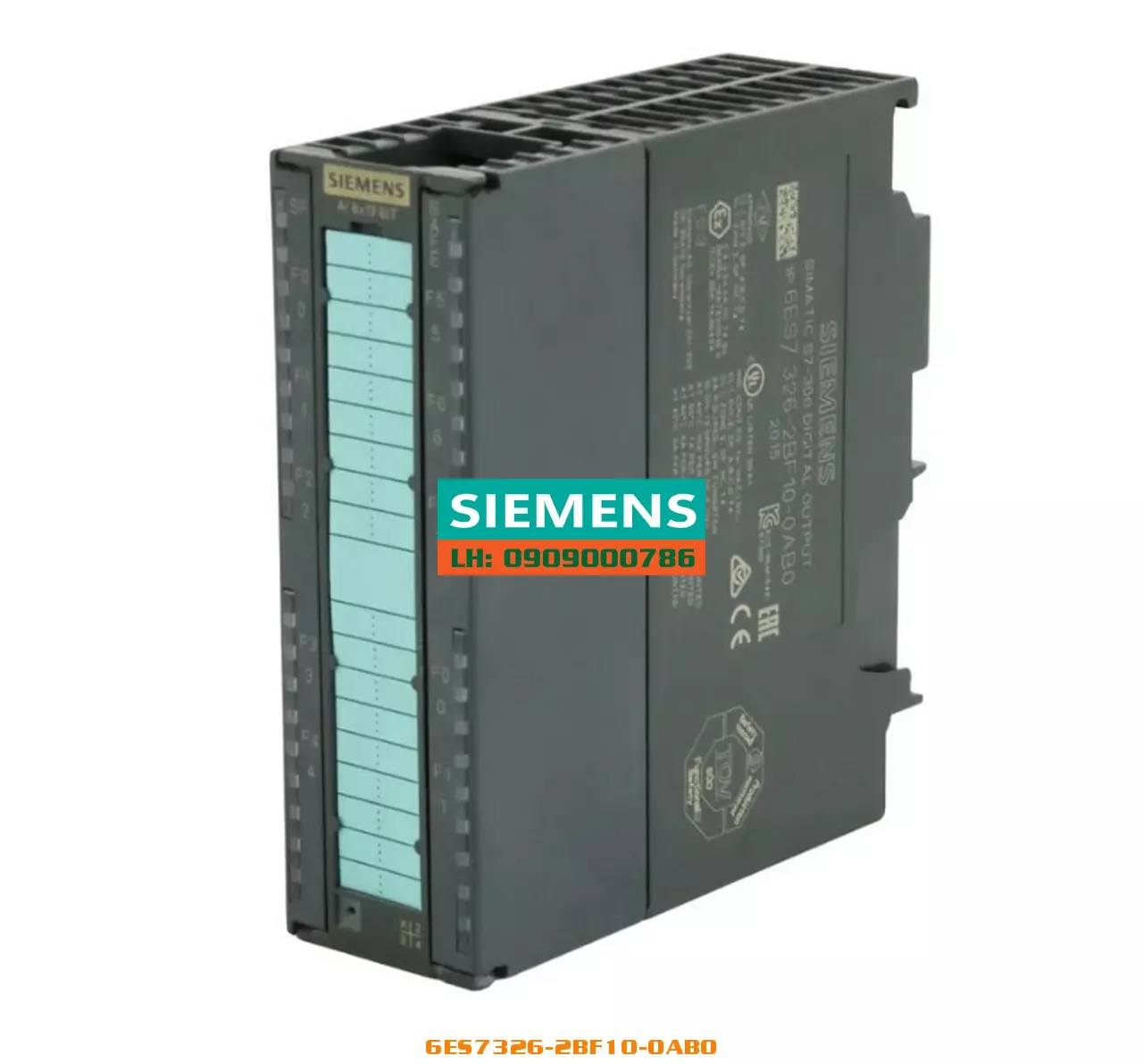 6ES7326-2BF10-0AB0: Đầu ra số SM 326 F-DO10x 24V DC, An toàn