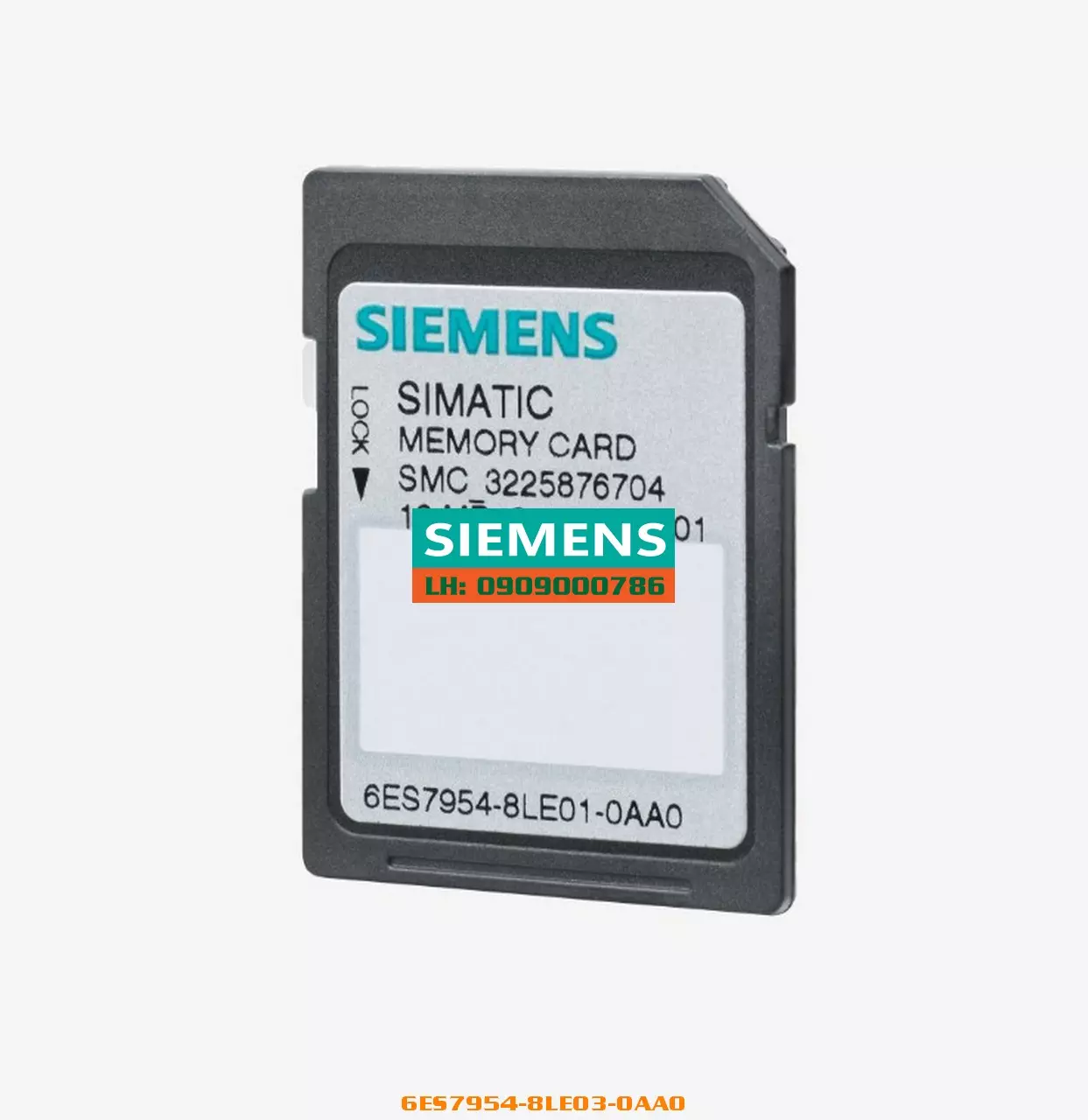 Thẻ nhớ 12MB SIMATIC S7 6ES7954-8LE03-0AA0 cho CPU S7-1x00