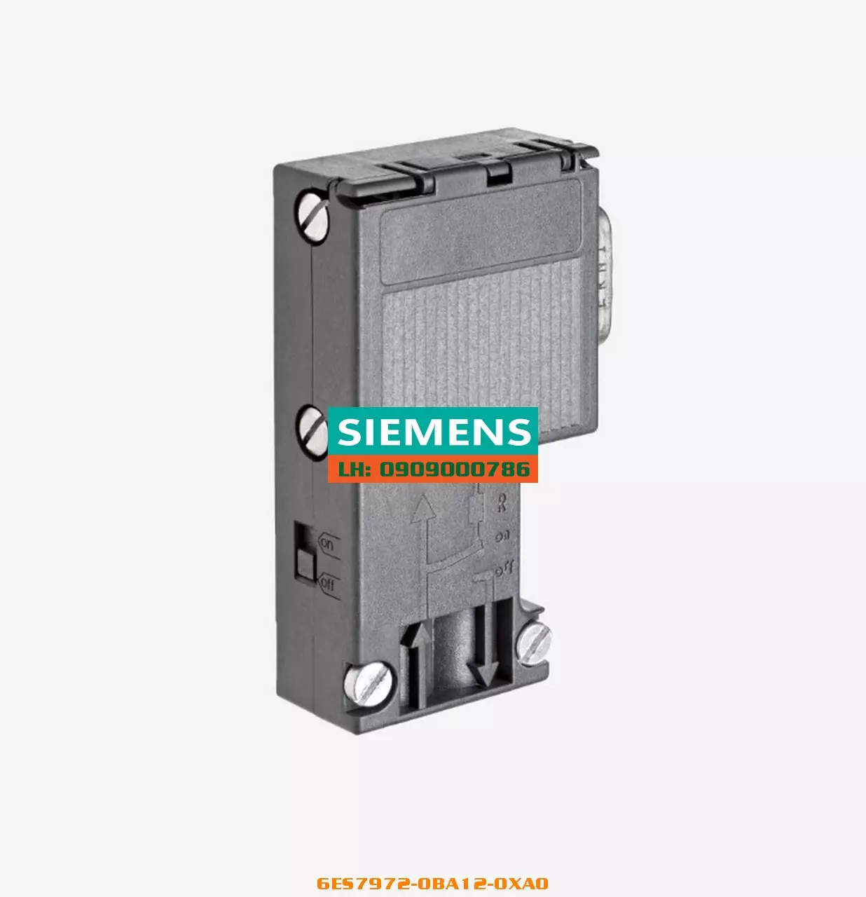 6ES7972-0BA12-0XA0 - Phích cắm SIMATIC DP PROFIBUS 12Mbit/s